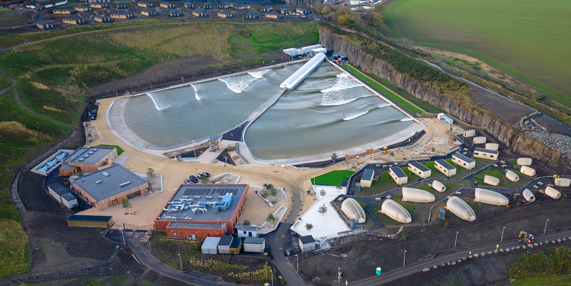 Arc-Tech installs £6m building services package at Lost Shore Surf Resort