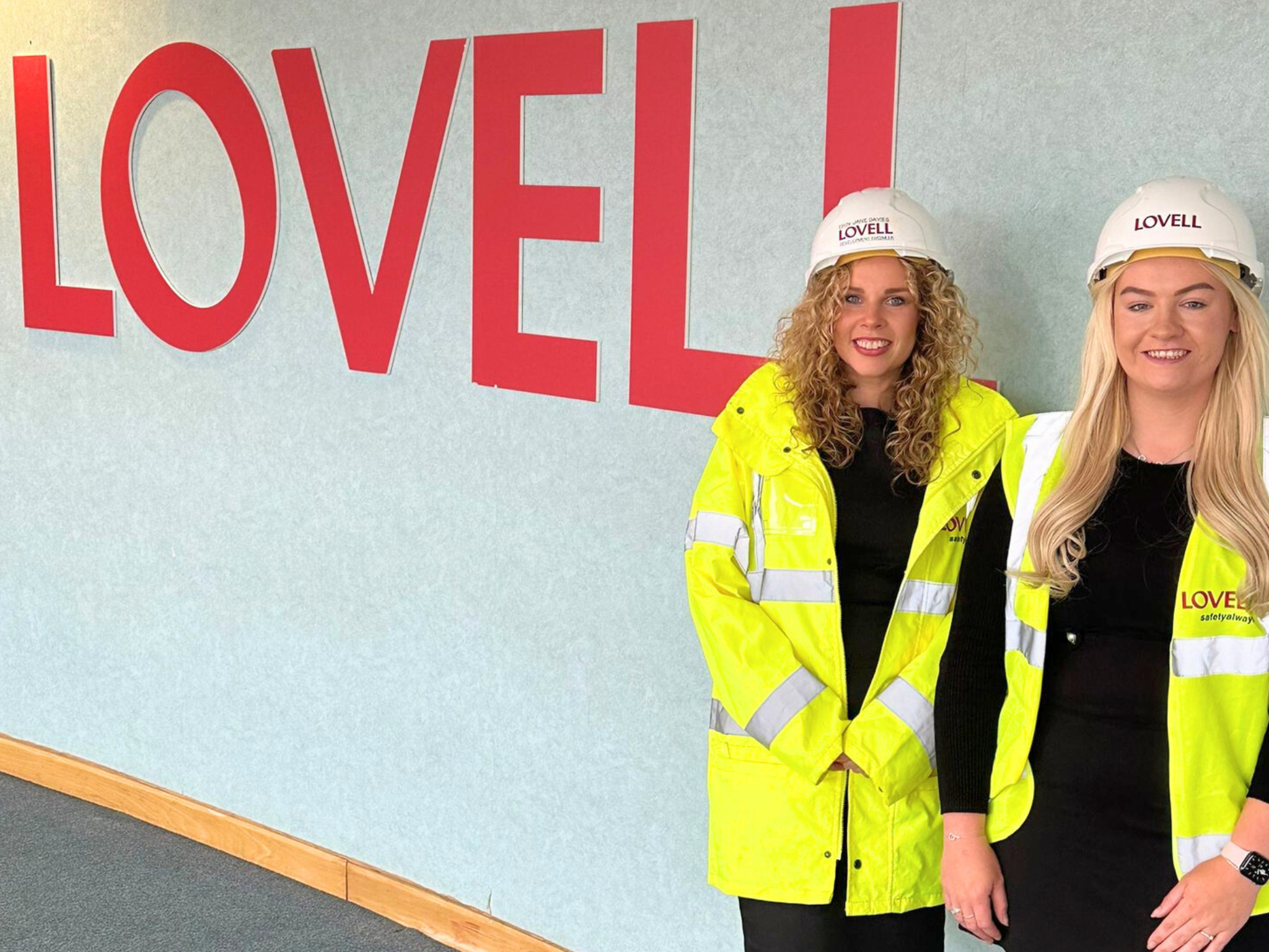 Lovell Homes celebrates two female graduates