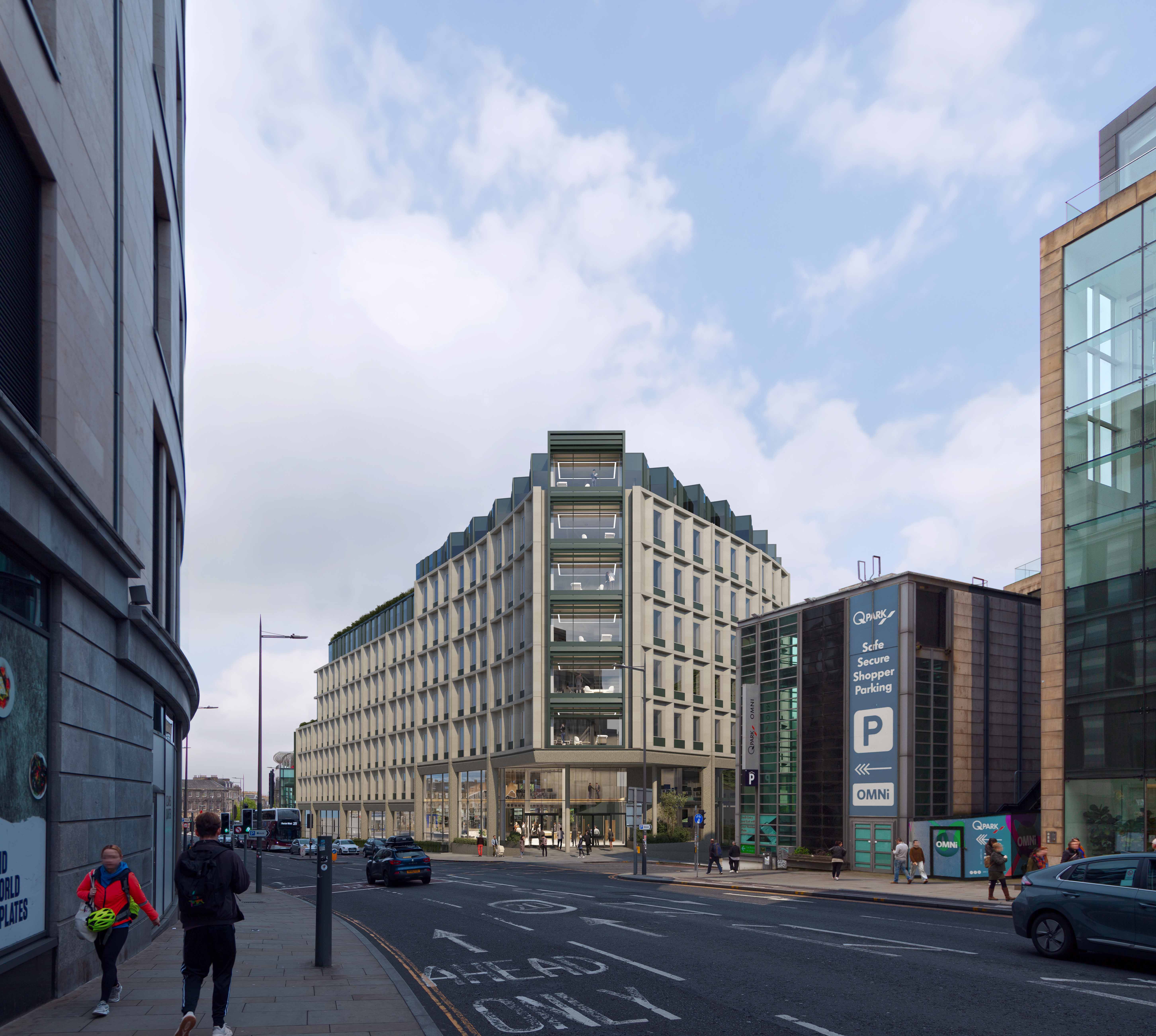 Plans lodged for Calton Square office revamp