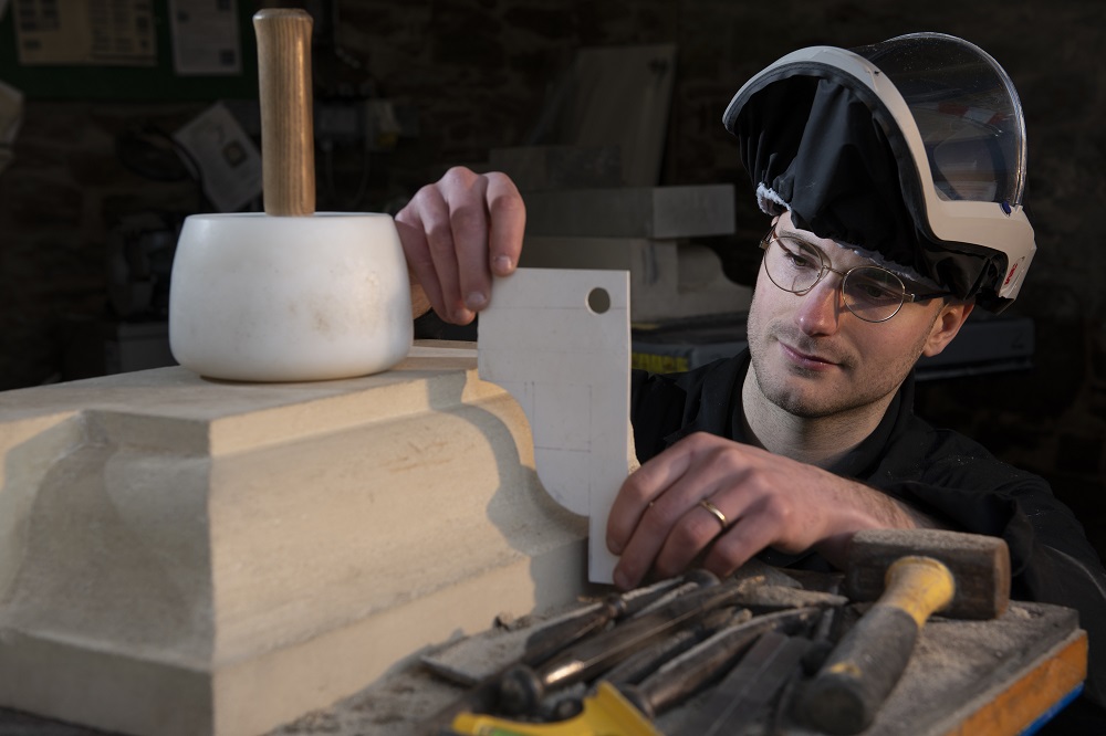 Preserving Scotland’s heritage: Stonemason Luke and blacksmith Stacey uphold centuries-old traditions