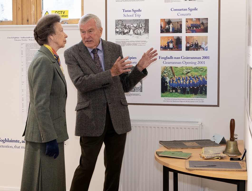 The Princess Royal opens revamped Isle of Lewis community centre