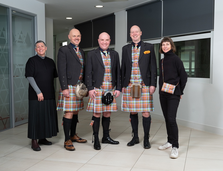 And finally... Mac Mic Group unveils centenary tartan