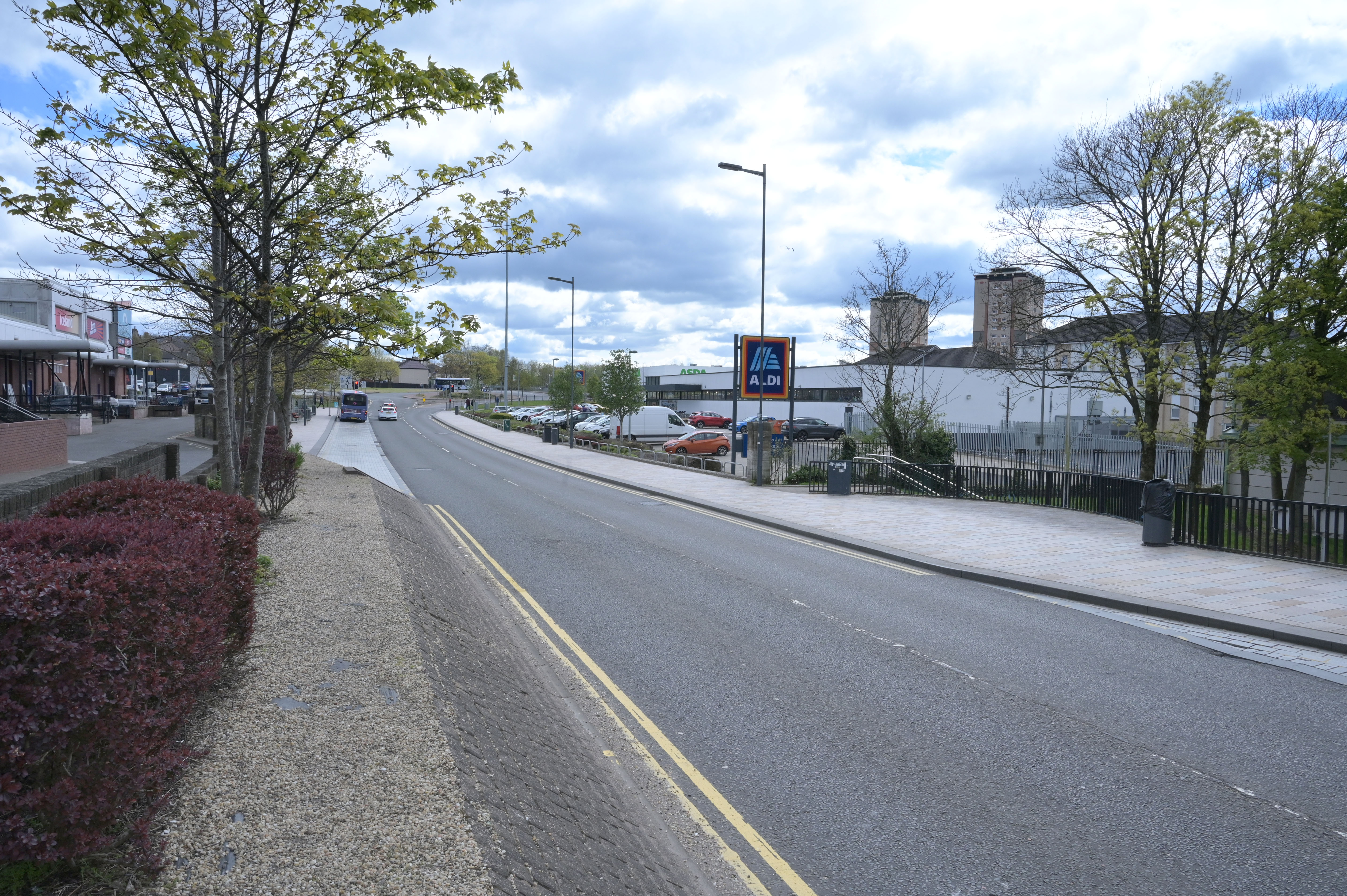 Improvements for Motherwell town centre paths and crossings