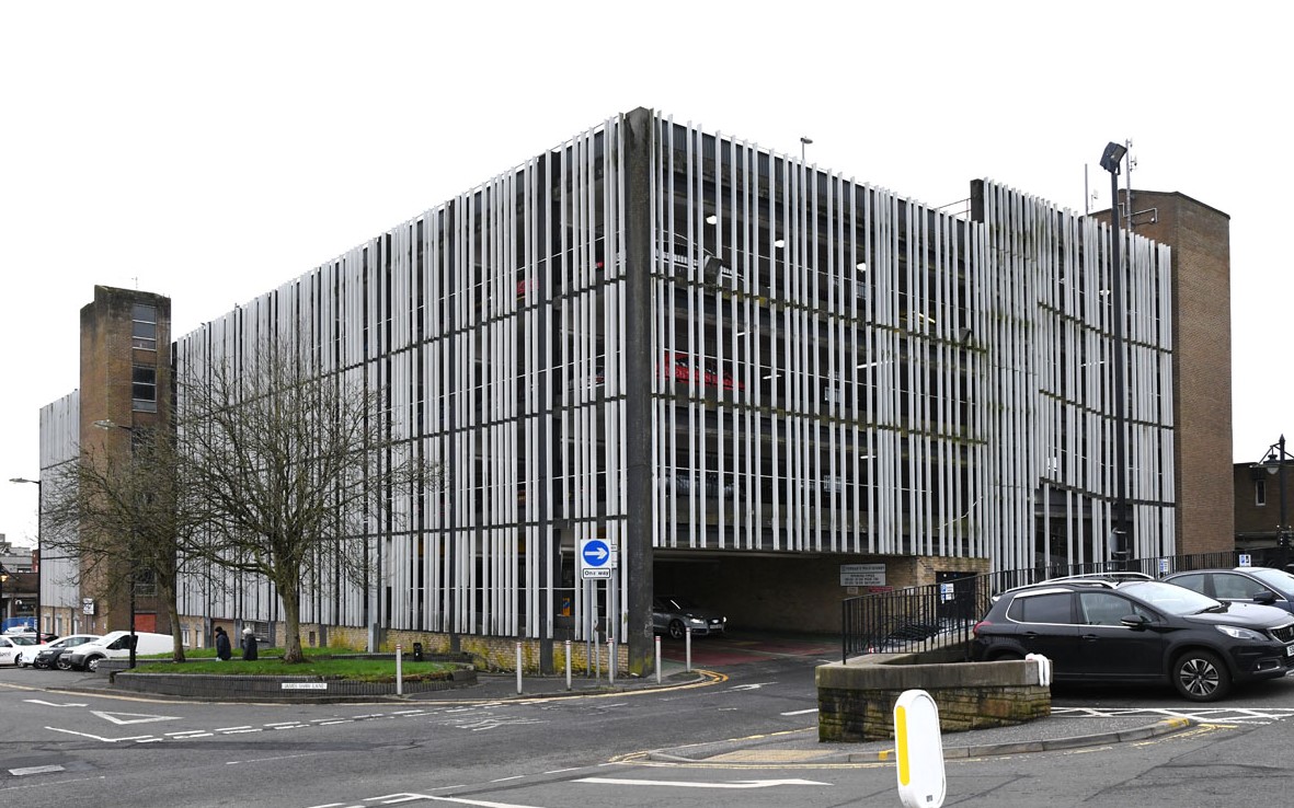 Kilmarnock multi-storey car park demolition begins