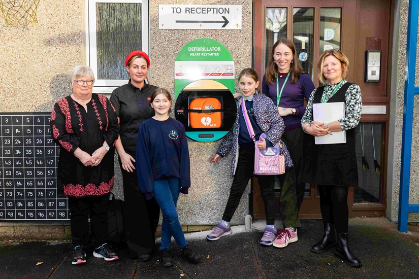 Union Technical installs community defibrillator in Appin