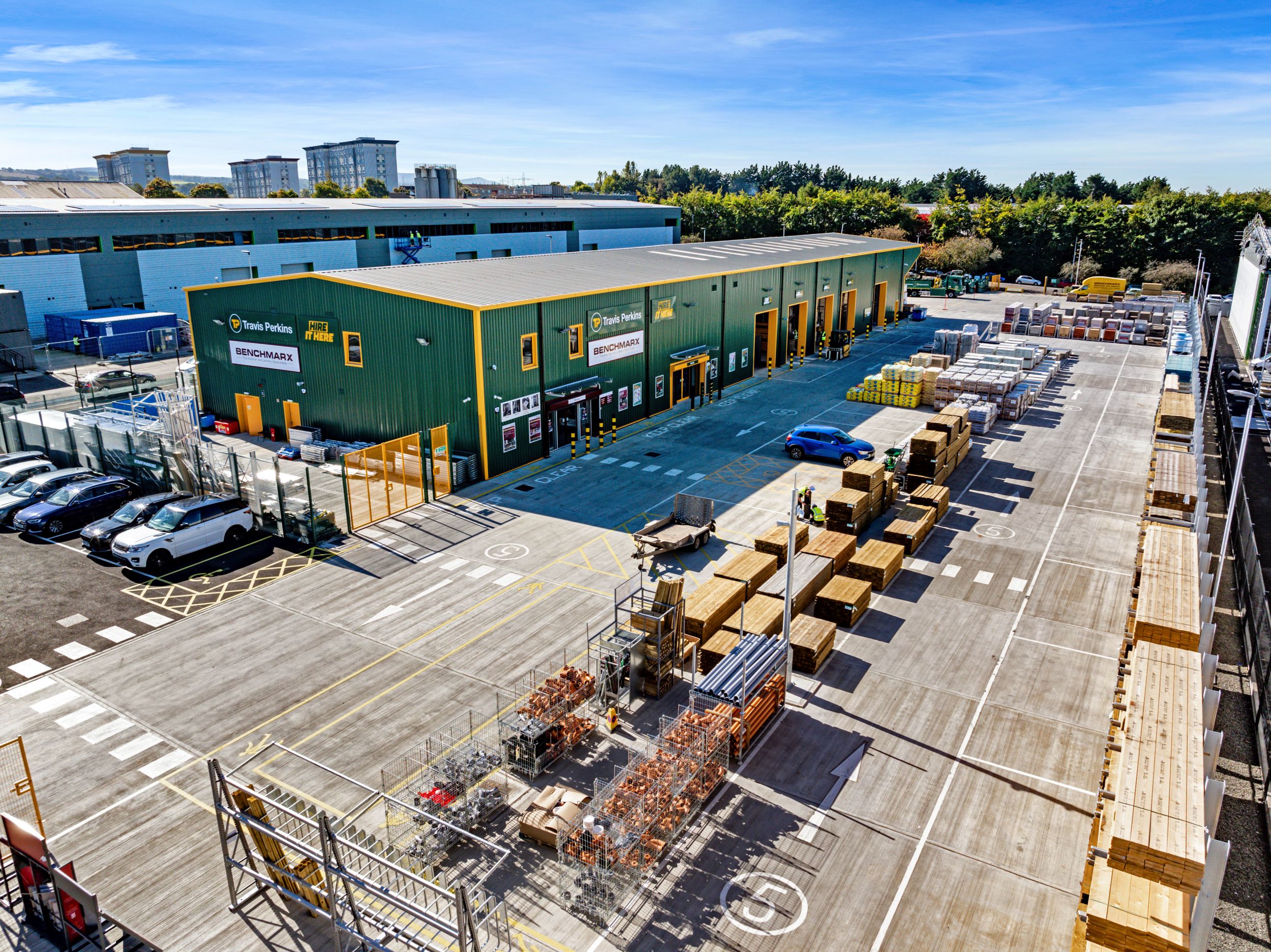 Work completes on Travis Perkins unit at £35m Edinburgh industrial development