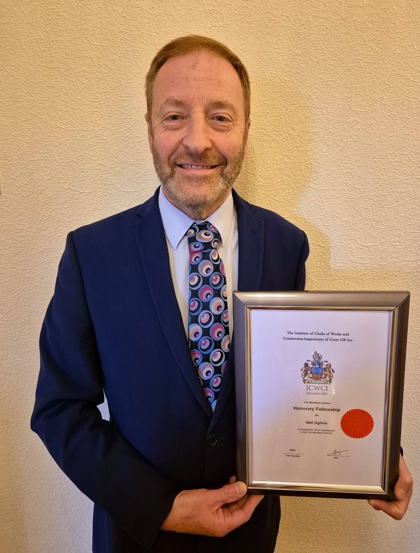 Painting and Decorating Association CEO awarded honorary fellowship