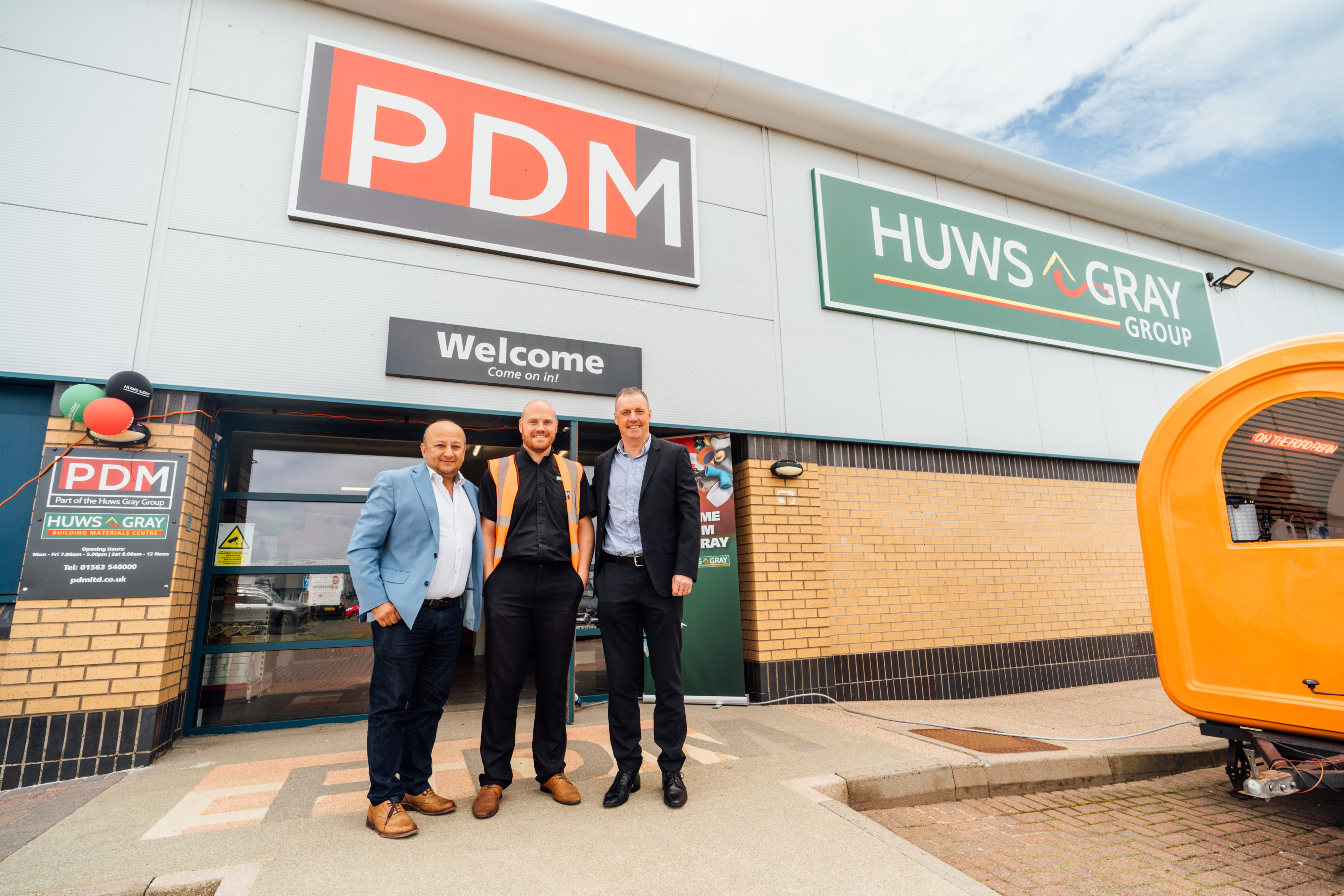 Building materials merchant PDM unveils six-figure investment in Kilmarnock branch