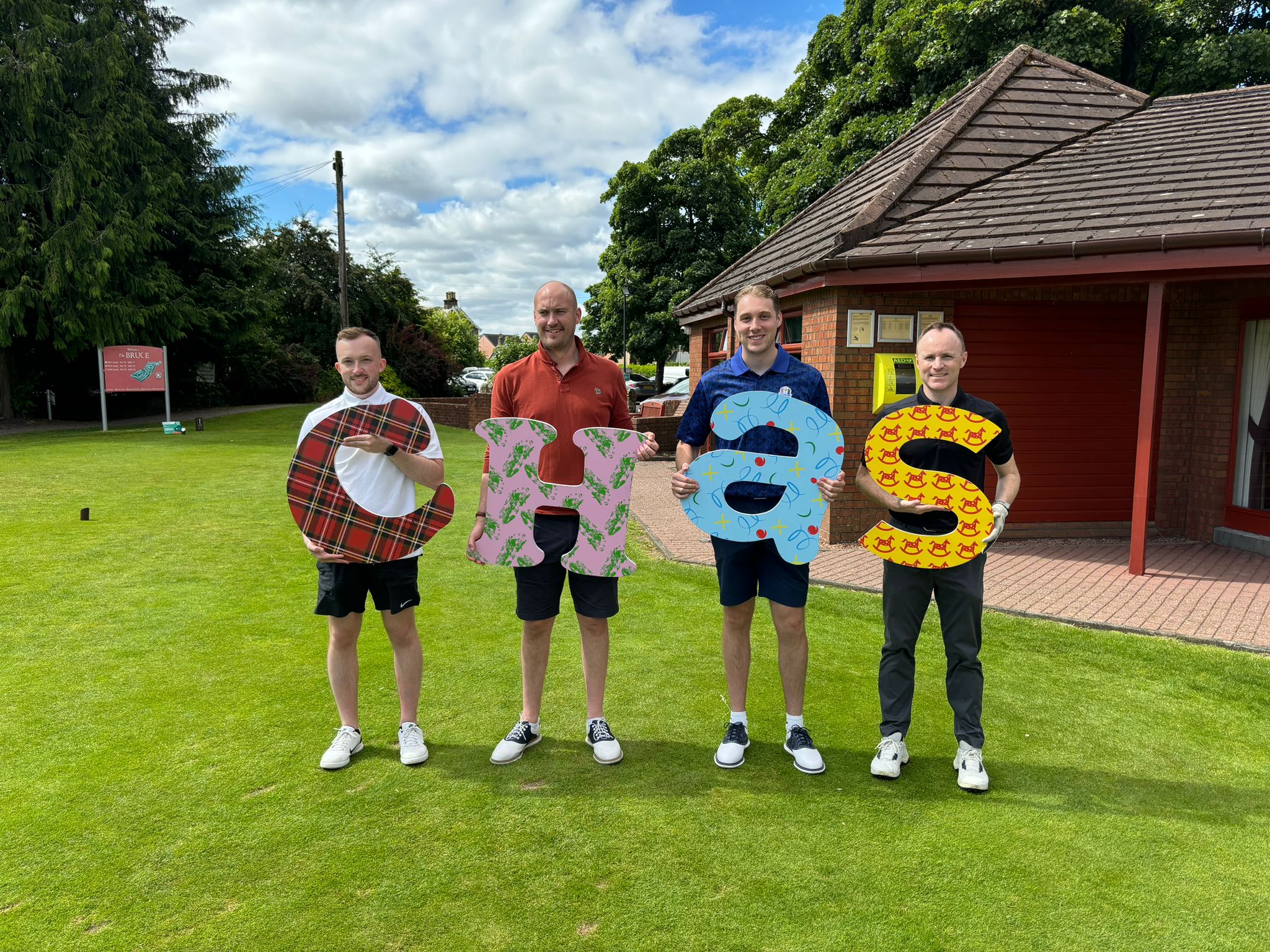 CHAS the champion after Persimmon charity golf day