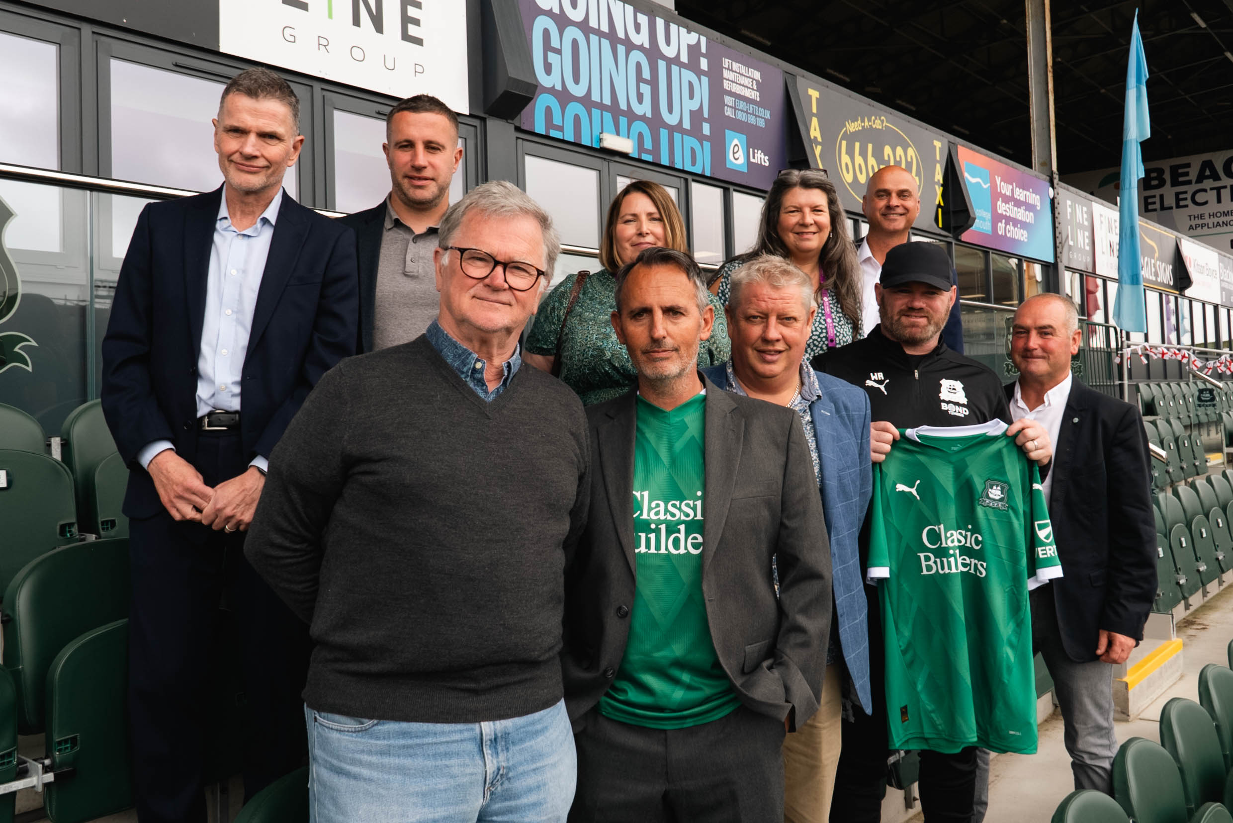 Lighthouse Charity kick starts new logo with Plymouth Argyle