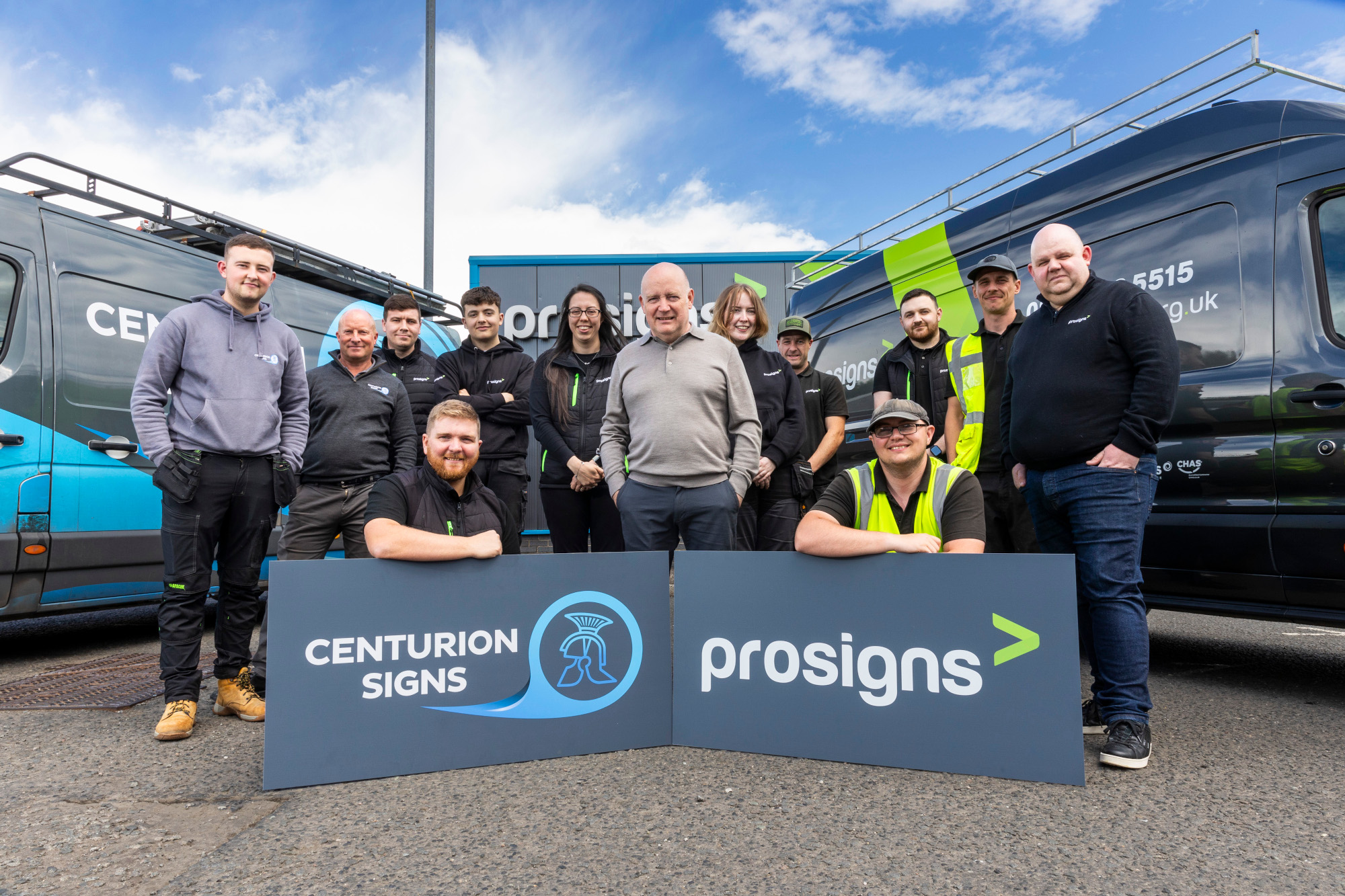 Scottish signage company Prosigns acquires Centurion Signs