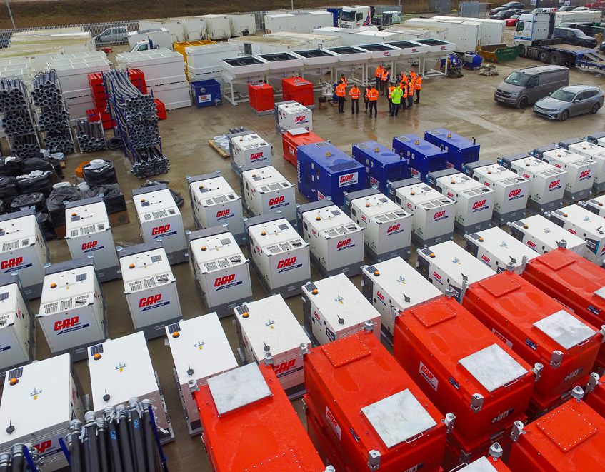 GAP Hire Solutions expands pumps and generator fleet to power north of Scotland