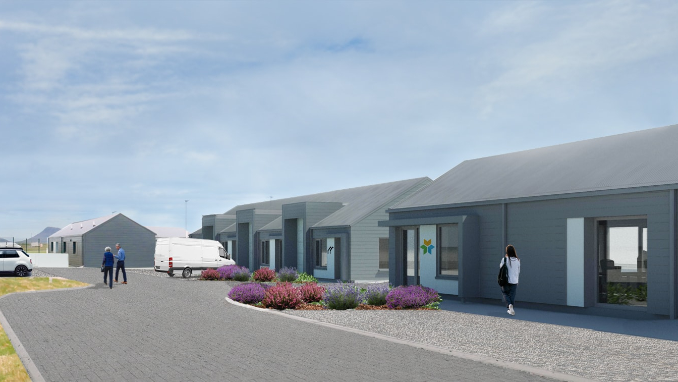 Work starts on new business units in Benbecula