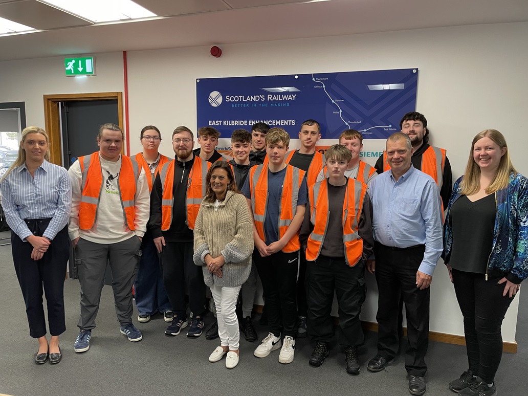 East Kilbride Rail Skills Academy kicks off with MSP visit