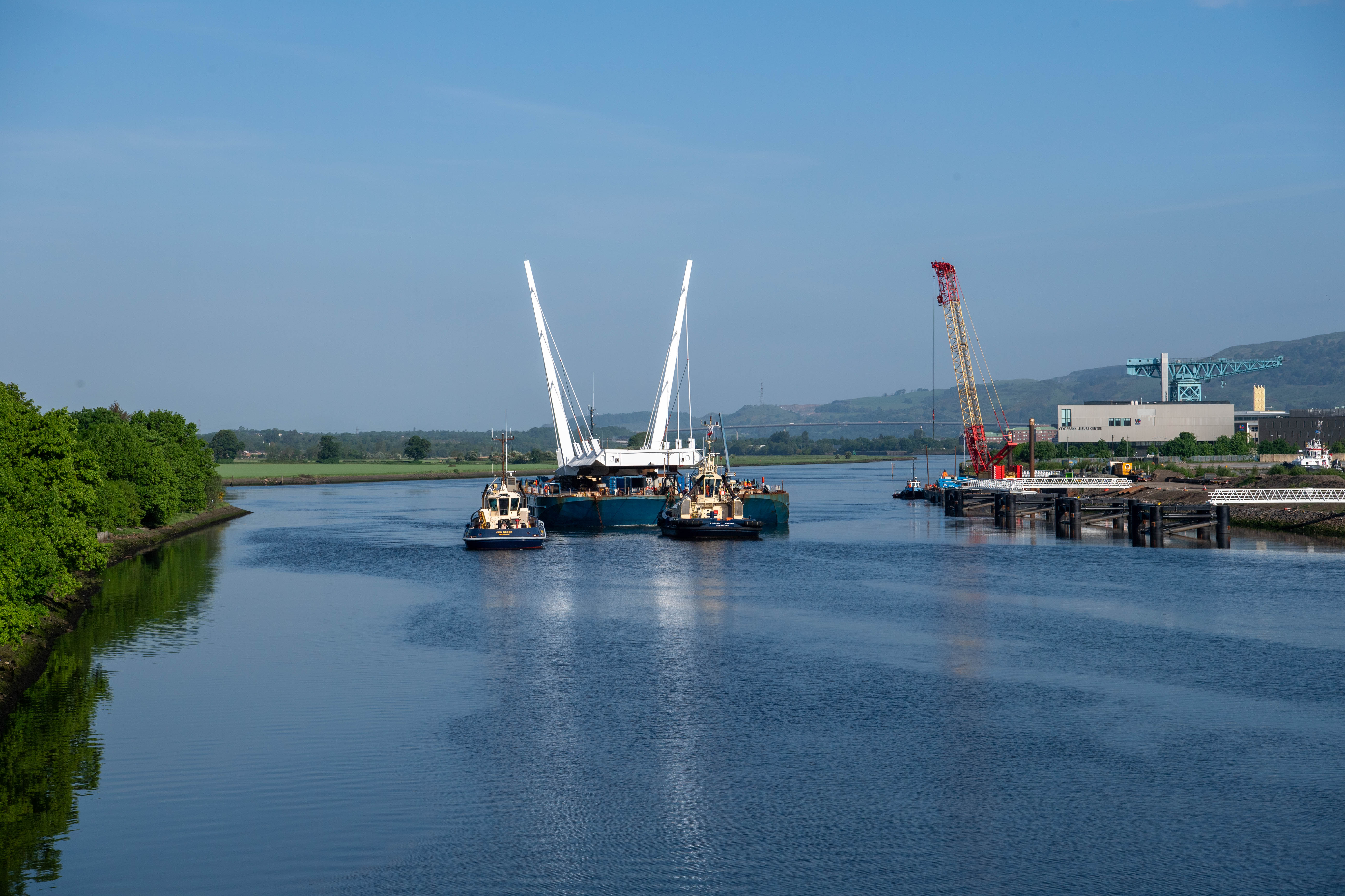 Tony Kettle reveals design inspiration for River Clyde opening road bridge