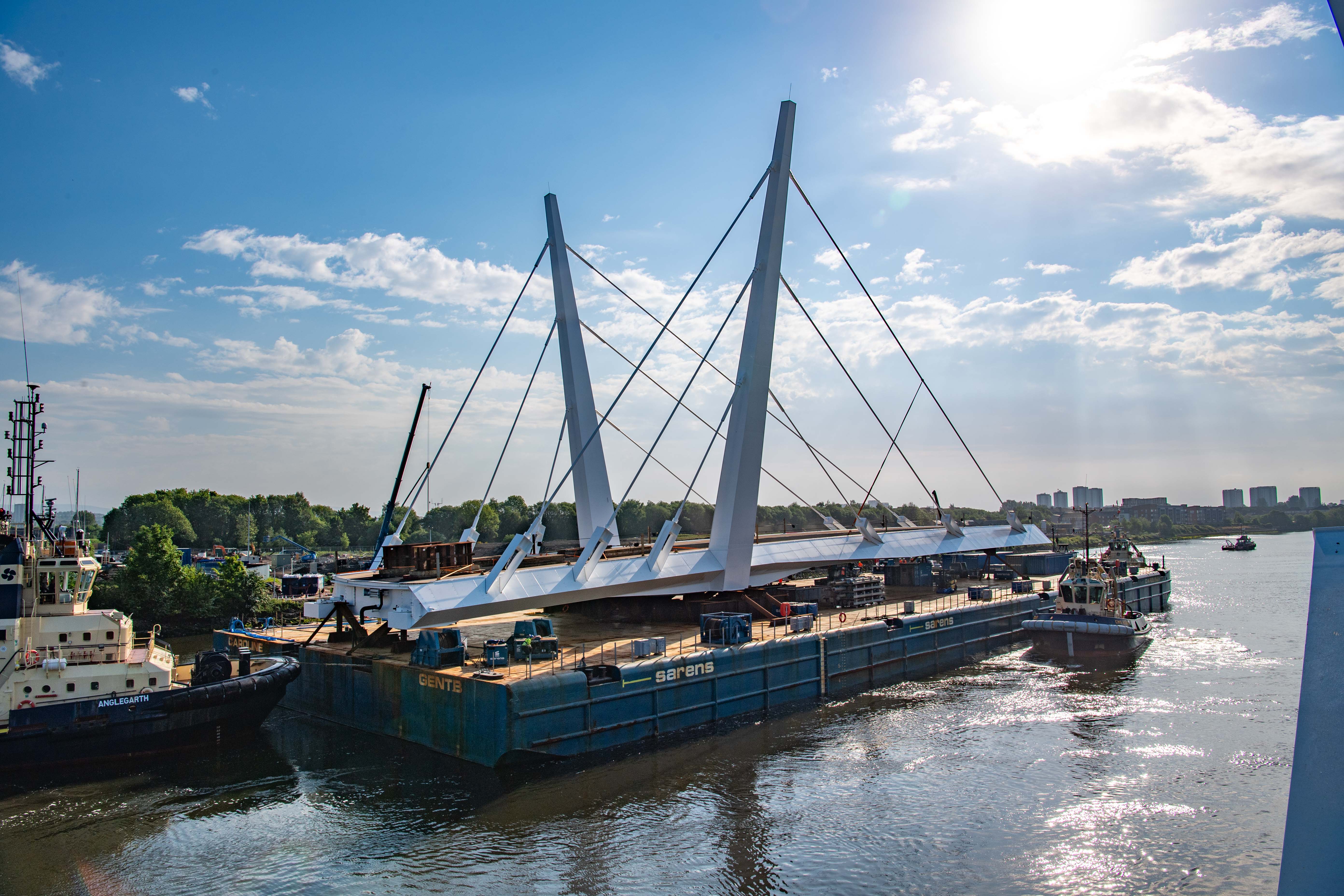 Tony Kettle reveals design inspiration for River Clyde opening road bridge