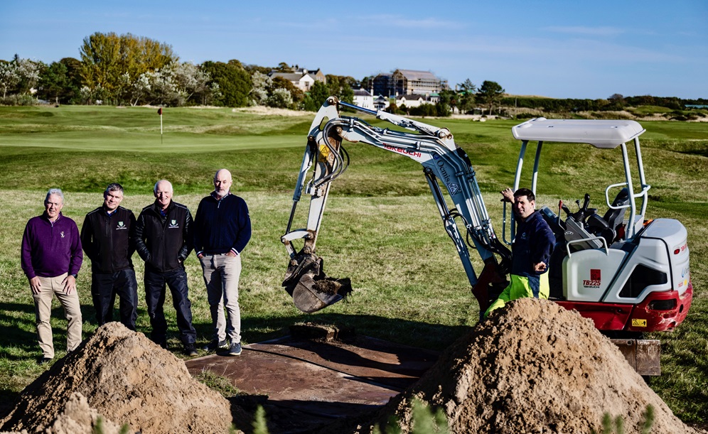 Major work underway at Royal Dornoch's Struie course