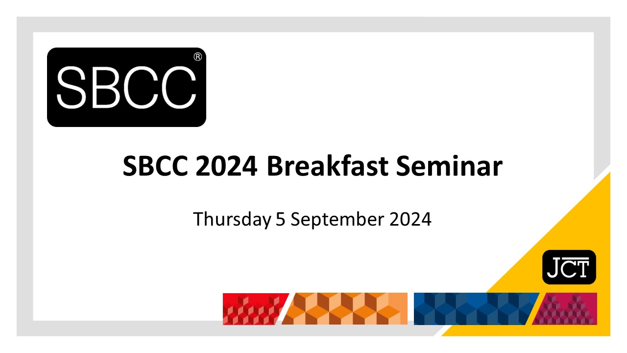 SBCC to host breakfast seminar on JTC contracts