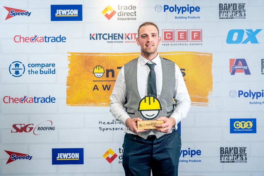 Glasgow stonemason wins ‘Special Recognition’ at 2023 On The Tools Awards