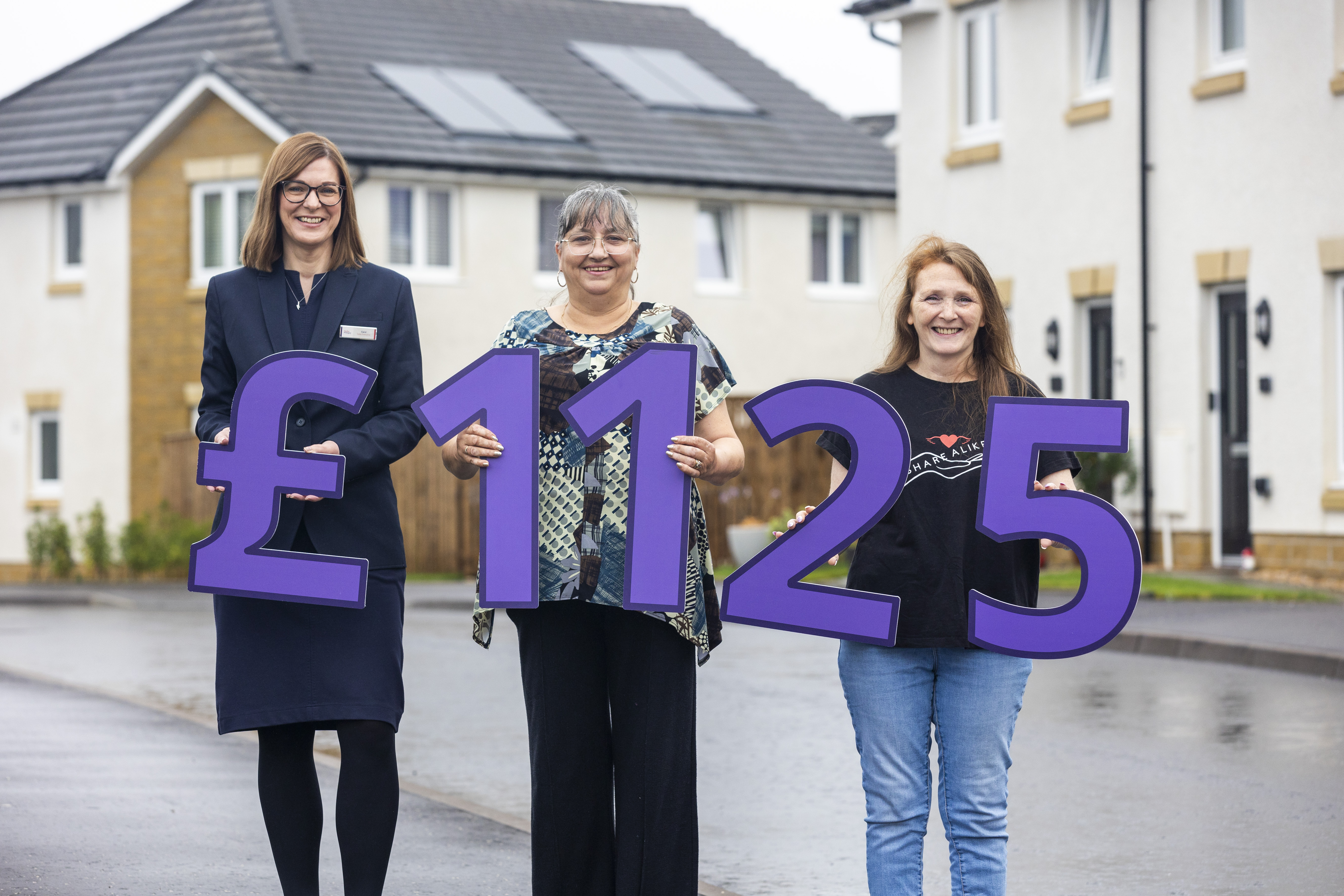 Taylor Wimpey West Scotland event boosts Share Alike's coffers