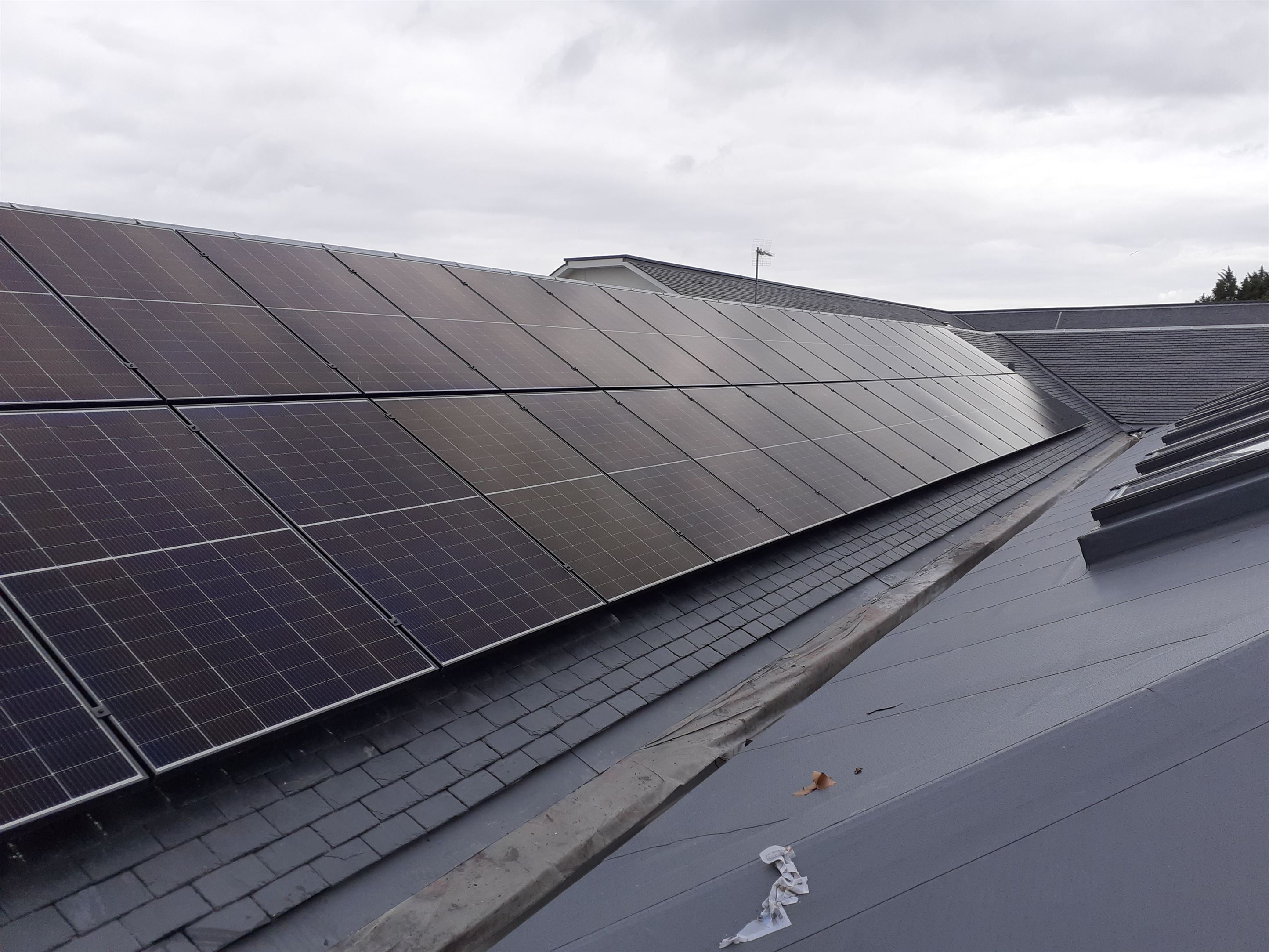 Solar panels installed on new East Renfrewshire community hub