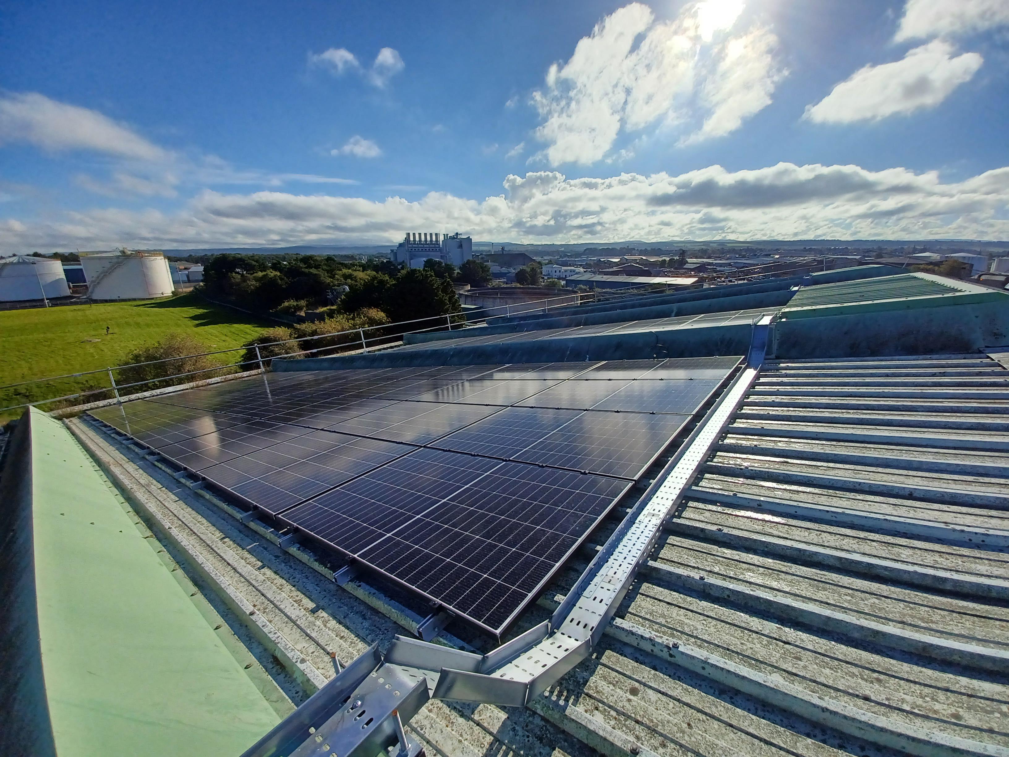 Scottish Water provides solar boost for two waste water pumping stations