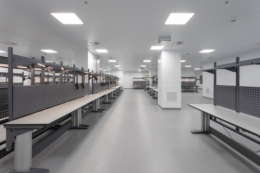 BES completes first phase of Glasgow clean room and manufacturing facility