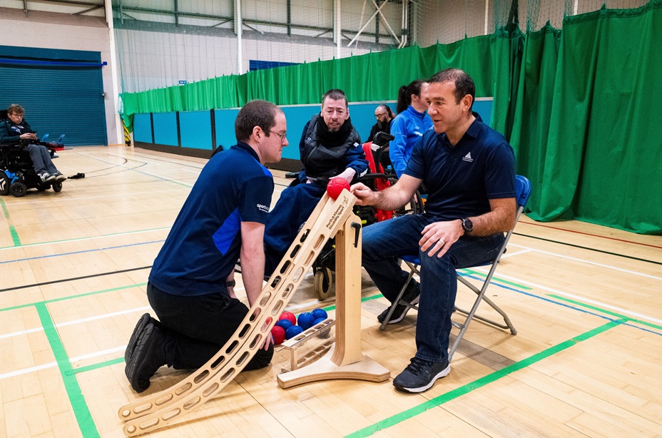 Shepherd attends Scottish Disability Sport Development Day