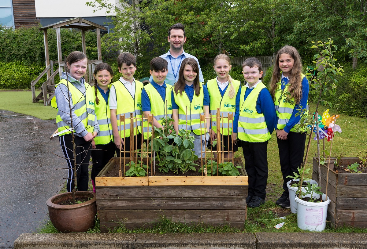 Auchterarder school set to flourish thanks to Stewart Milne Homes