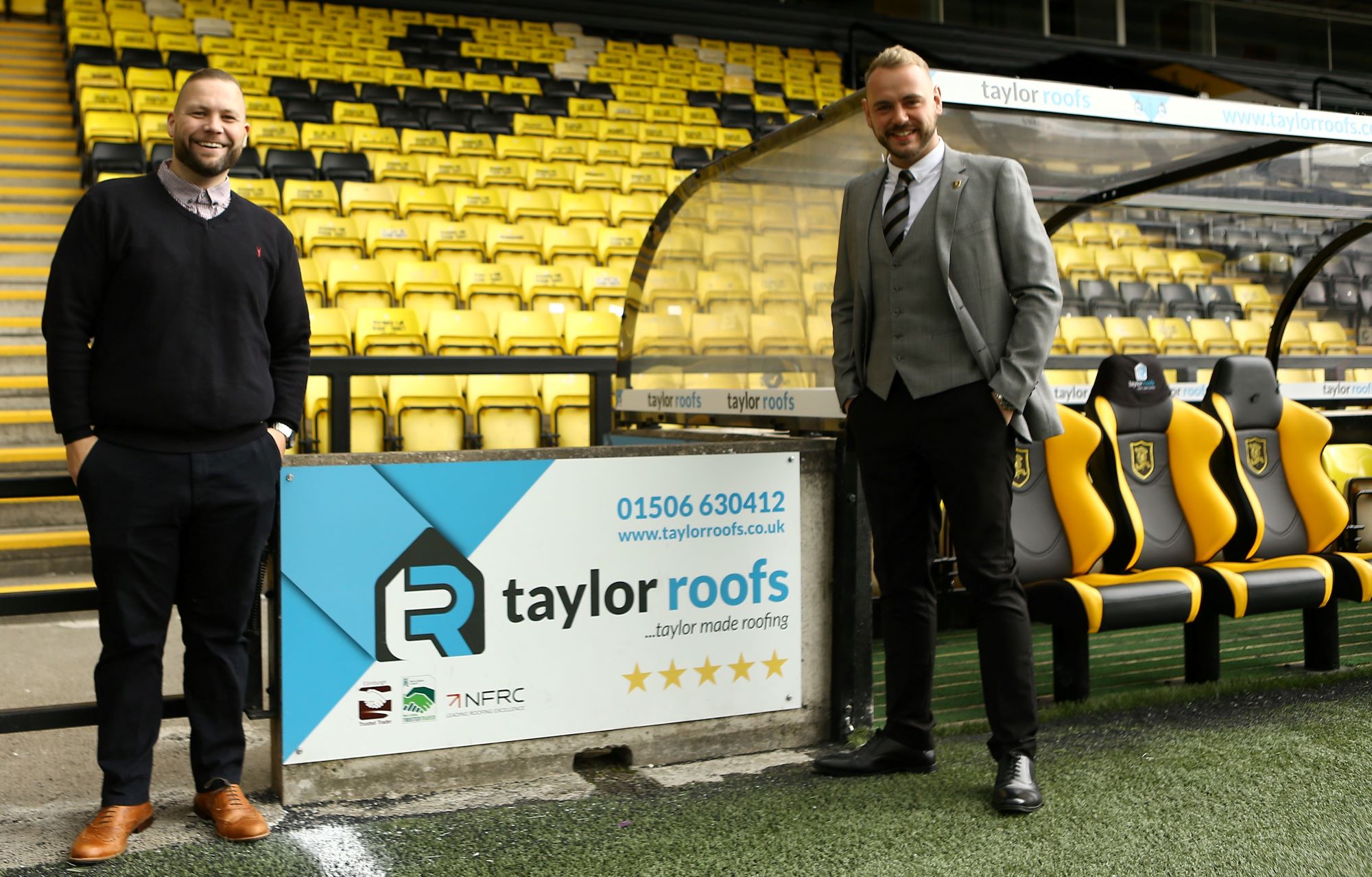 Taylor Roofs extends Livingston FC sponsorship