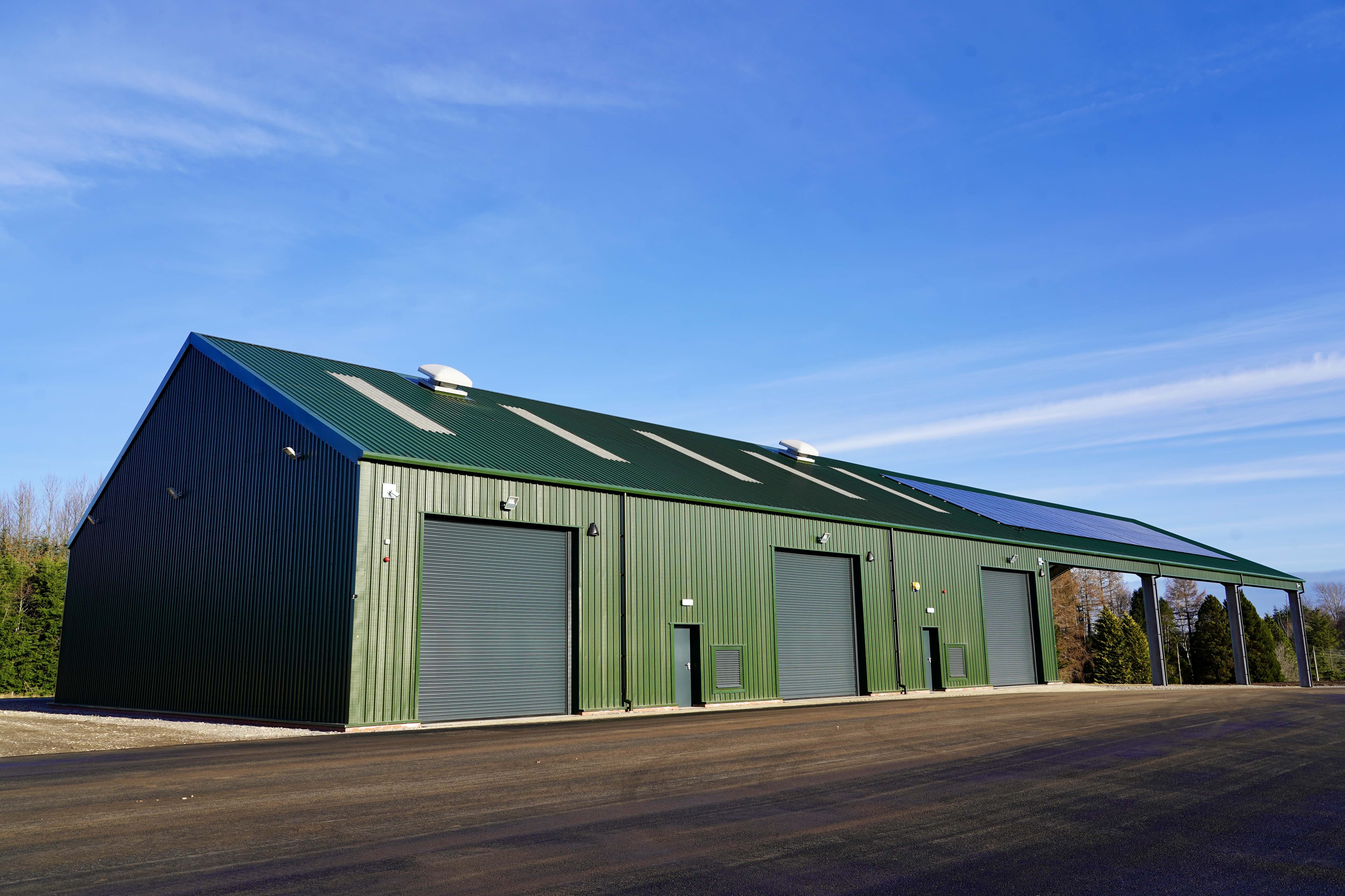 Giant glasshouse handed over to Forestry and Land Scotland