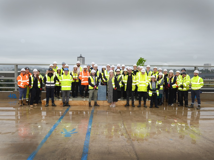 Glasgow Health Innovation Hub tops out