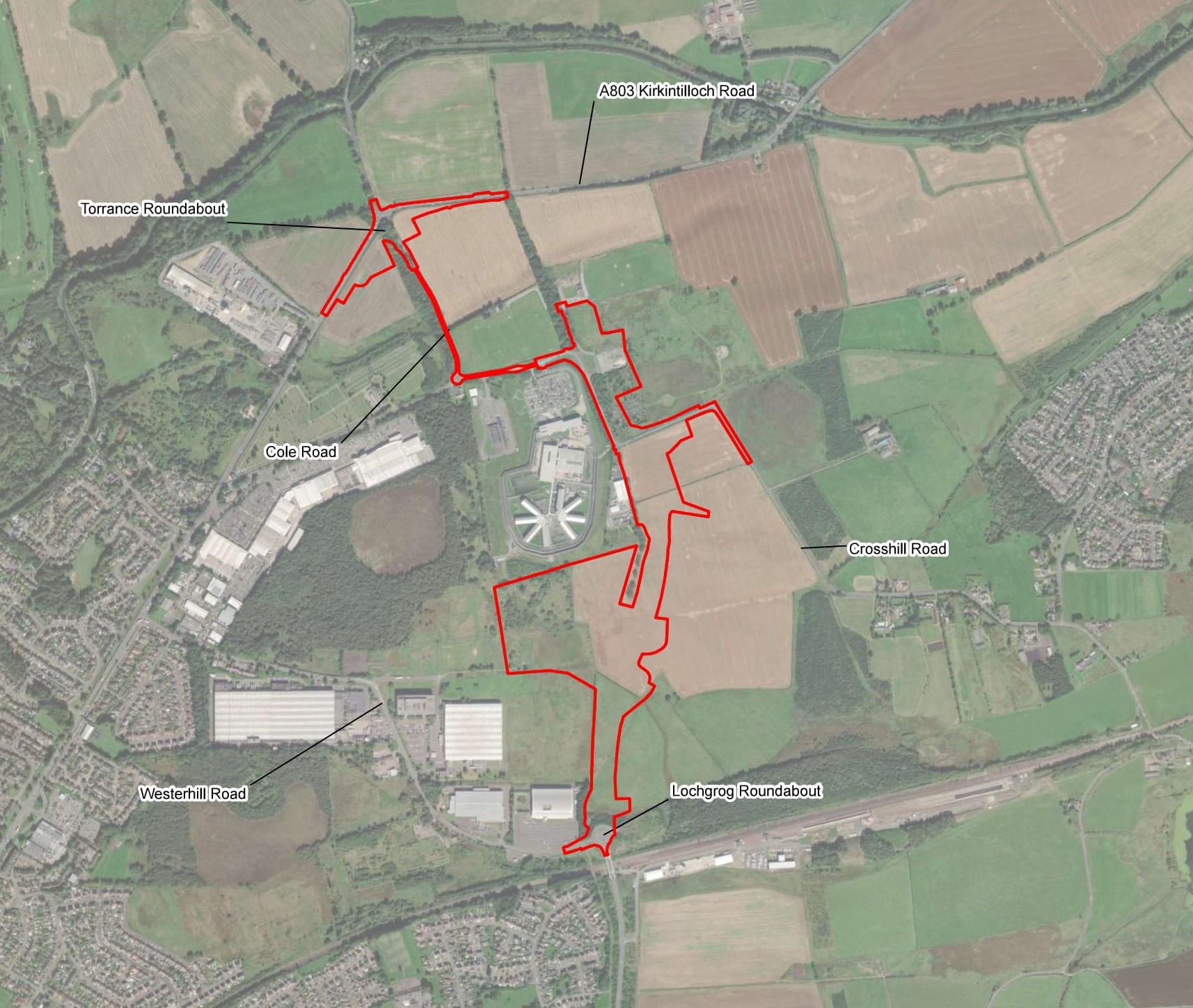 Views sought on Westerhill Development Road in Bishopbriggs