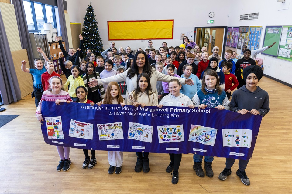 Robroyston pupils have designs on health and safety