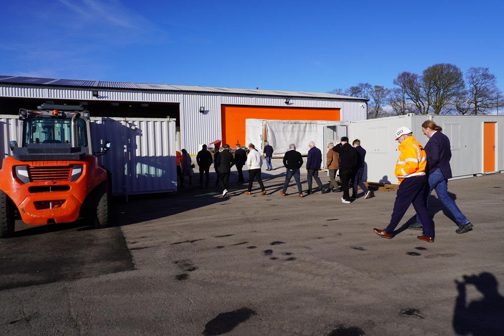 Wernick Group officially opens new Dundee hire depot