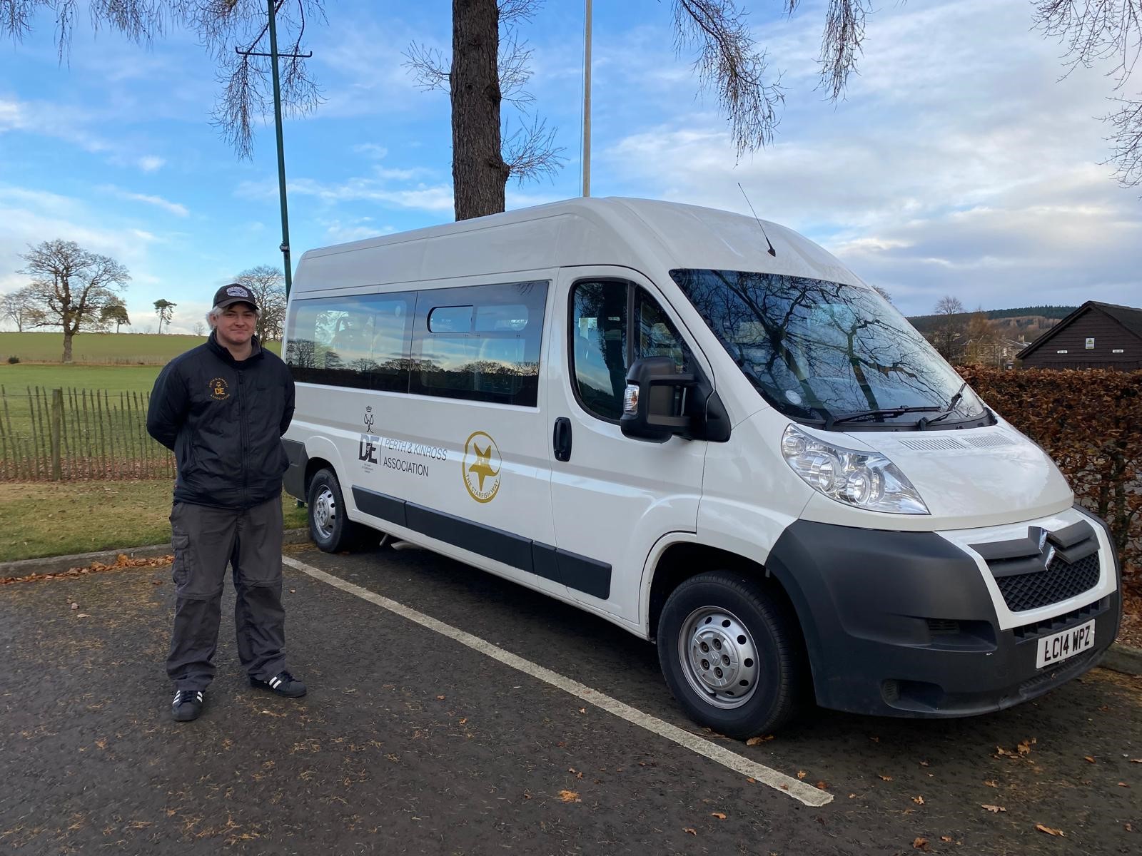 Perth voluntary group thanks Persimmon for new accessible minibus