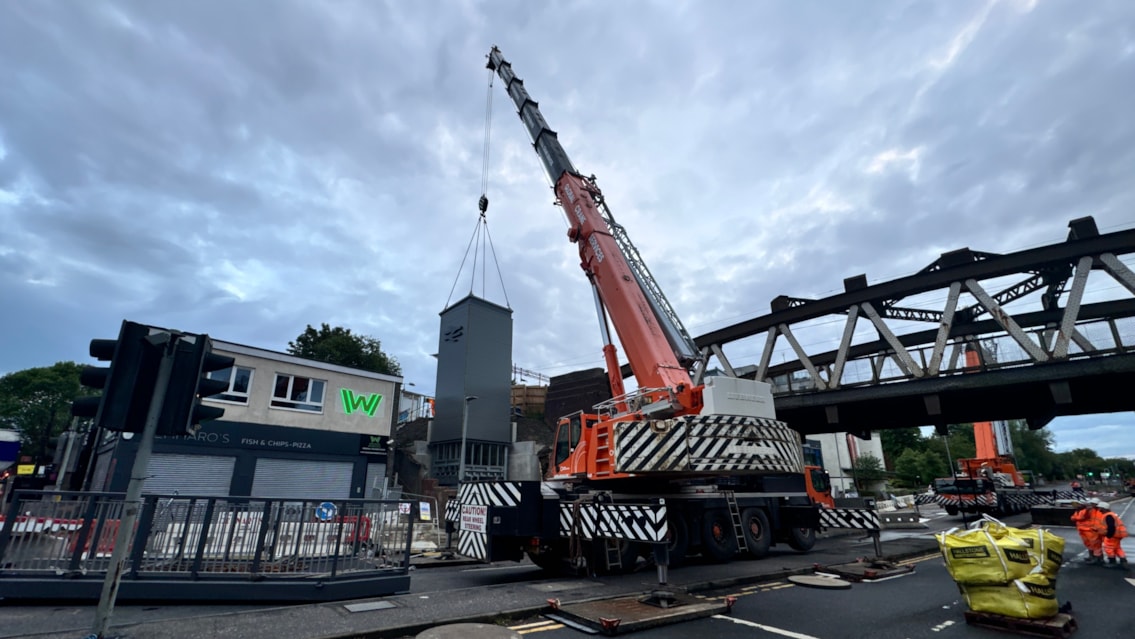 New milestone for Anniesland station accessibility project