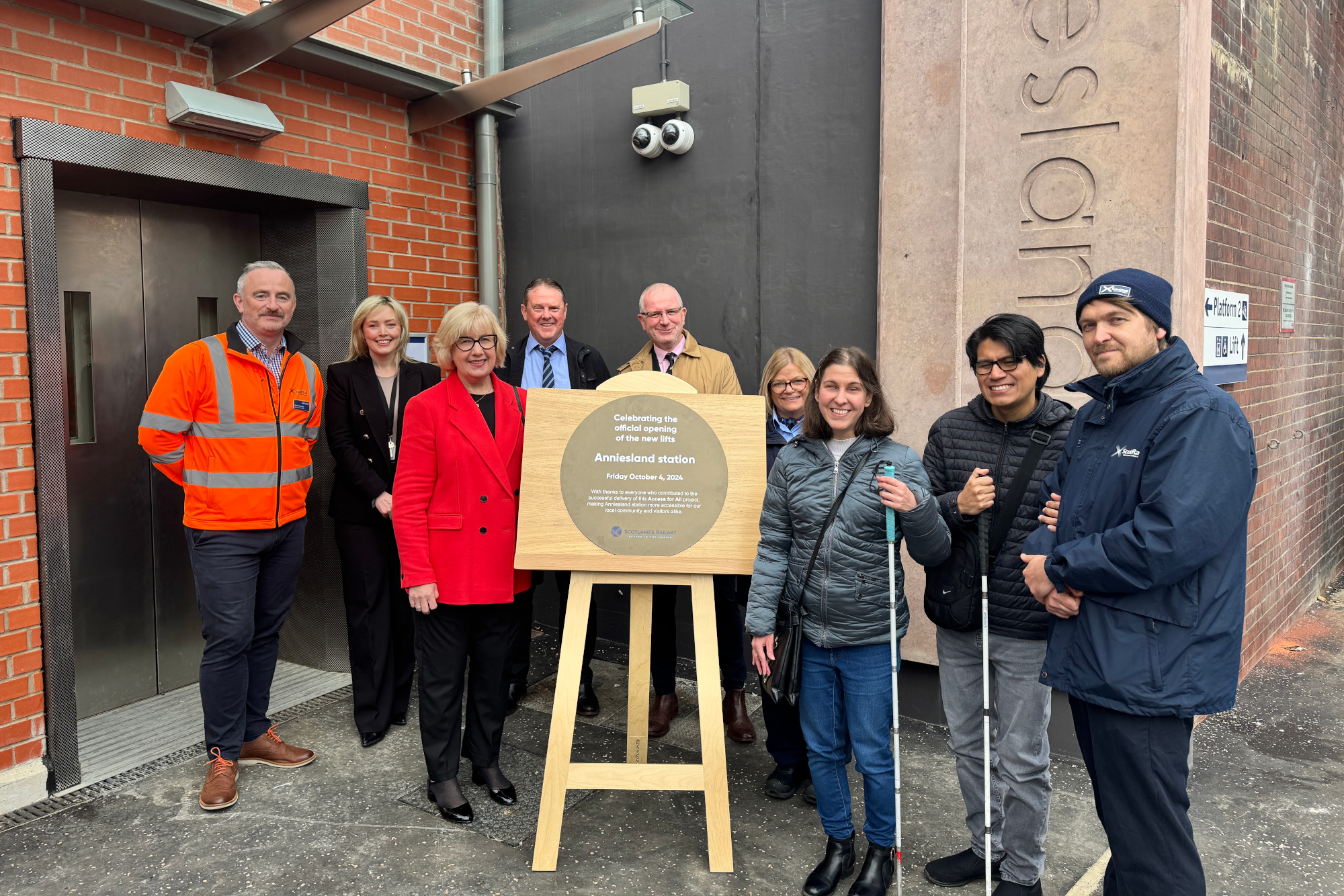 Anniesland station lifts open following £4m project