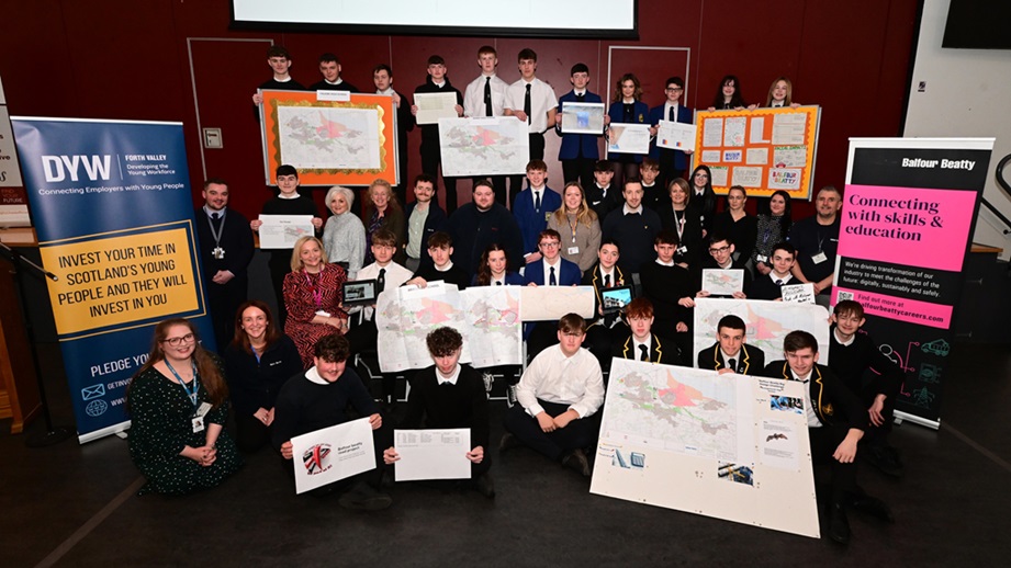 Falkirk young people take on Big Design Challenge