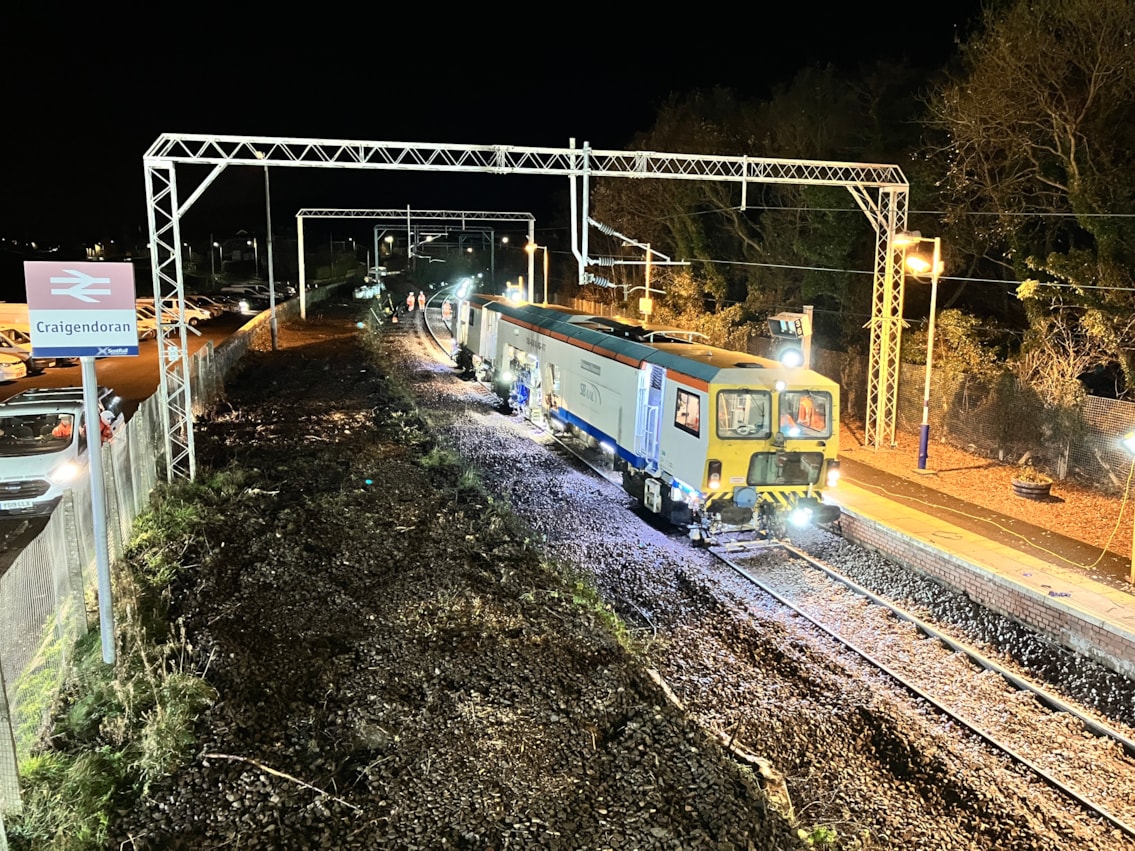 £3m West Highland Line engineering works completed on time