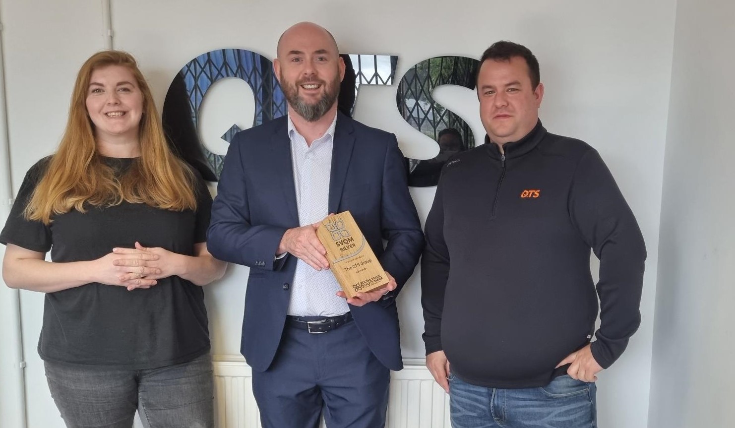 QTS Group achieves silver social value quality mark