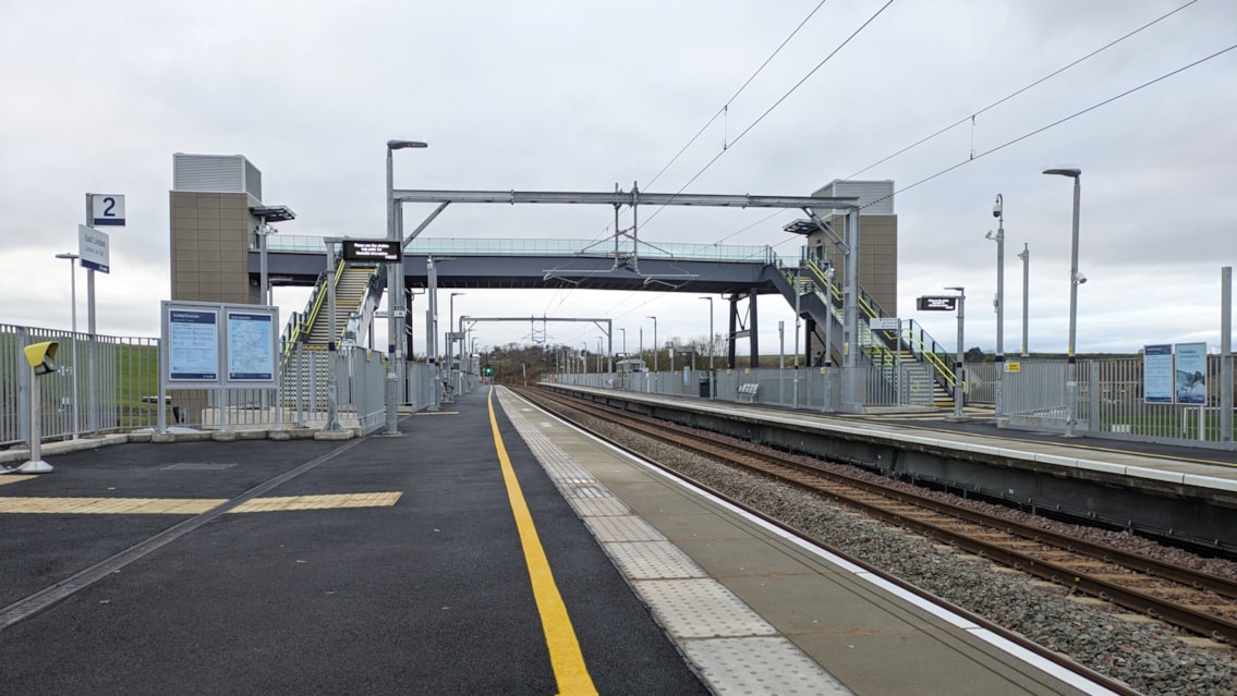 East Linton station marks one year of operation