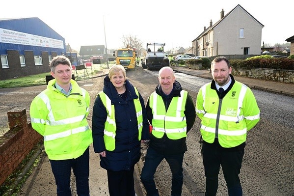 Falkirk invests additional £4m to improve roads