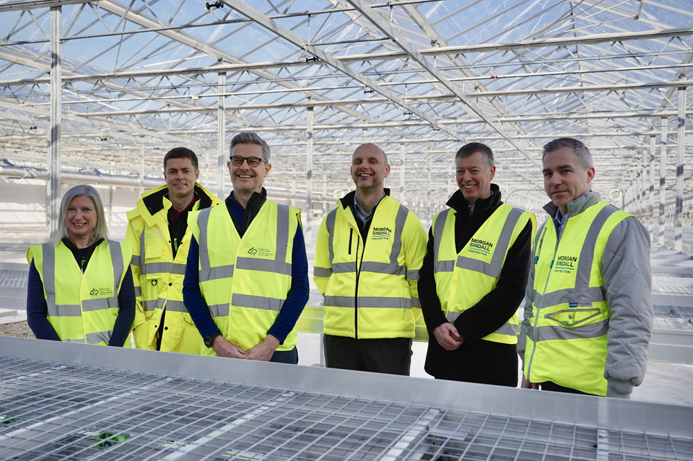 Giant glasshouse handed over to Forestry and Land Scotland