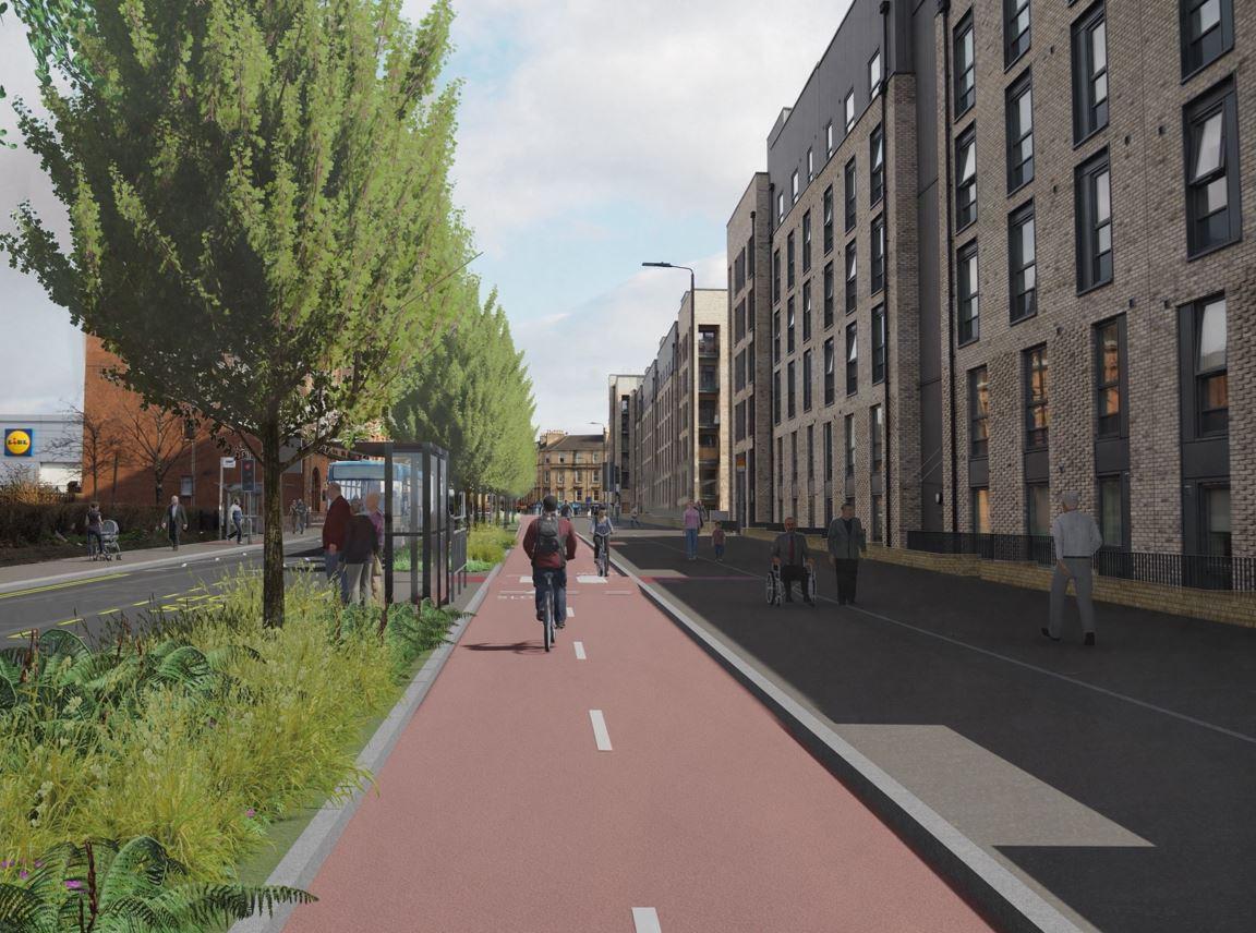 Works begins to extend Glasgow's public realm transformation