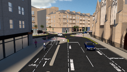 New designs reveal future look of public spaces in Yorkhill and Kelvingrove