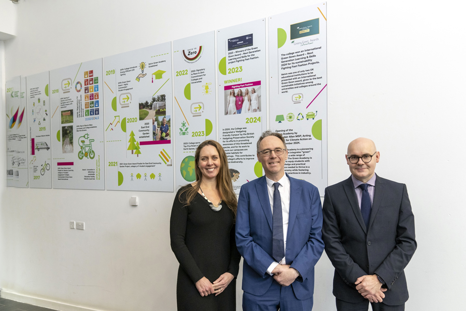 Minister hails Glasgow Kelvin College's ‘world-class’ action on sustainability