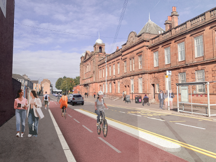 First look at Greater Govan's active travel network plans