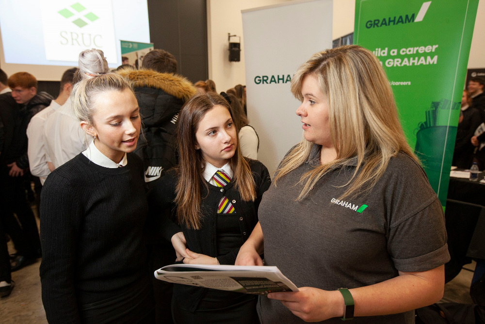 Kilmarnock parents and pupils learn about careers in construction