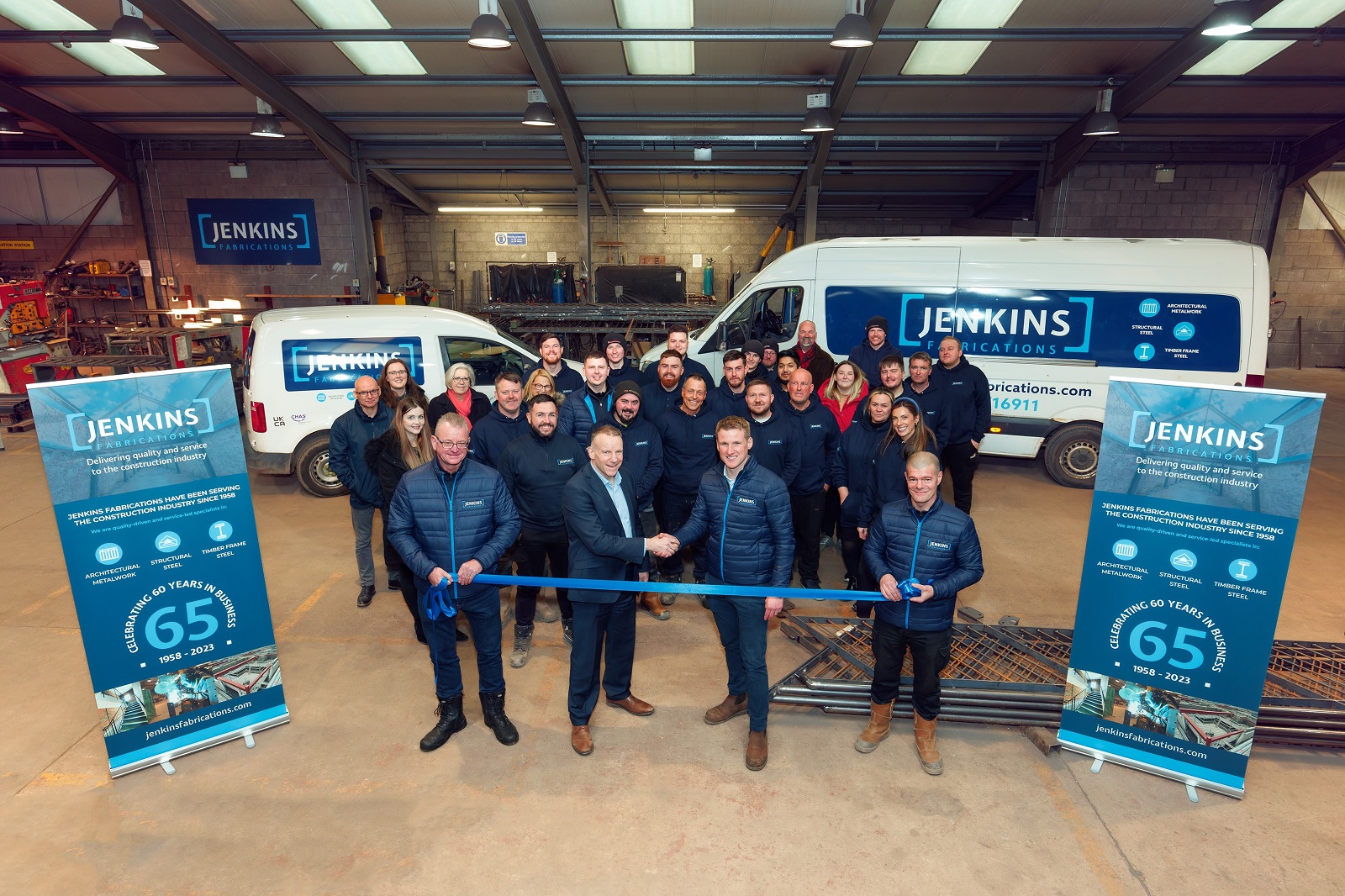 Jenkins Fabrications marks 65th anniversary with £1m investment